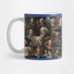 Rembrandt Paintings Mashup Mug